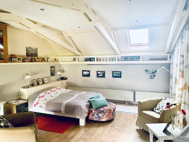 kamer met bed bed en breakfast de oude school